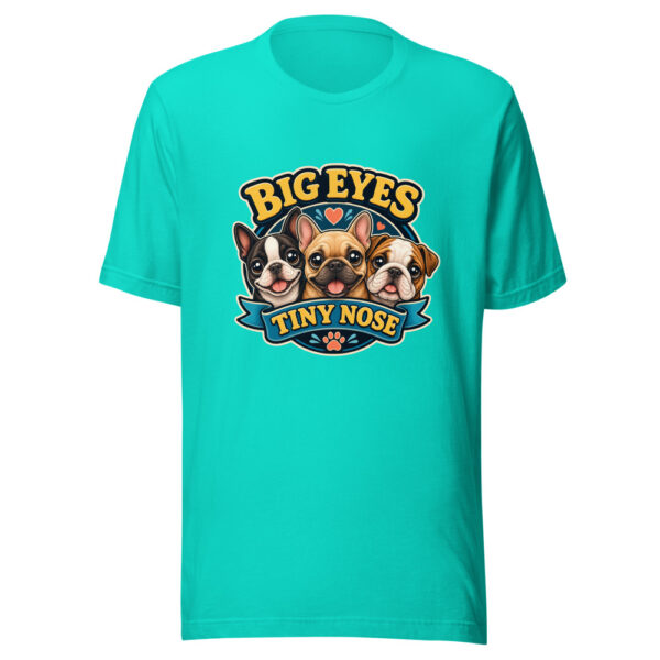 Big Eyes Tiny Nose Heartbeat-20260613-snubbypuppy-codex Graphic Tee mockup 3