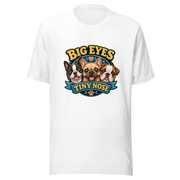 Big Eyes Tiny Nose Heartbeat-20260613-snubbypuppy-codex Graphic Tee mockup 3