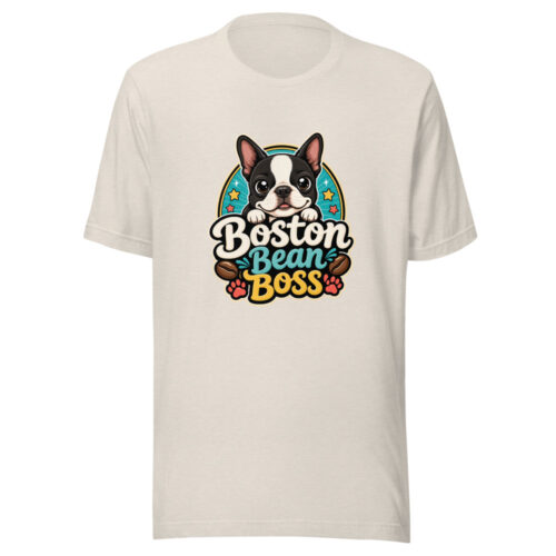 Boston Bean Boss Graphic Tee mockup 1 Boston Bean Boss Graphic Tee front view