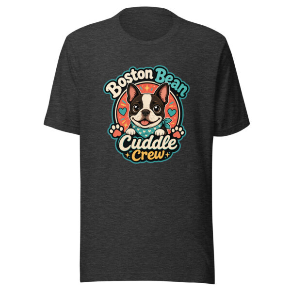 Boston Bean Cuddle Crew Graphic Tee mockup 6