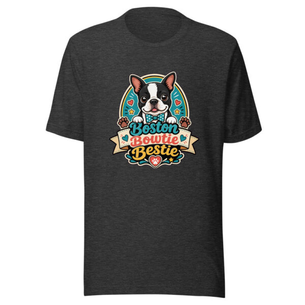 Boston Bowtie Bestie Graphic Tee mockup 6