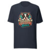 Boston Terrier Boss Graphic Tee front view