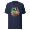 Boston Terrier Boss Graphic Tee mockup 4