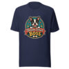 Boston Terrier Boss Graphic Tee mockup 4 Boston Terrier Boss Graphic Tee mockup 4
