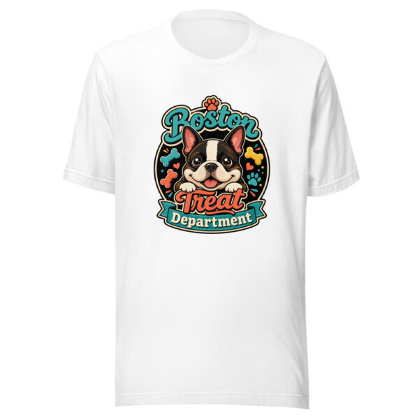 Boston Treat Department Graphic Tee mockup 3