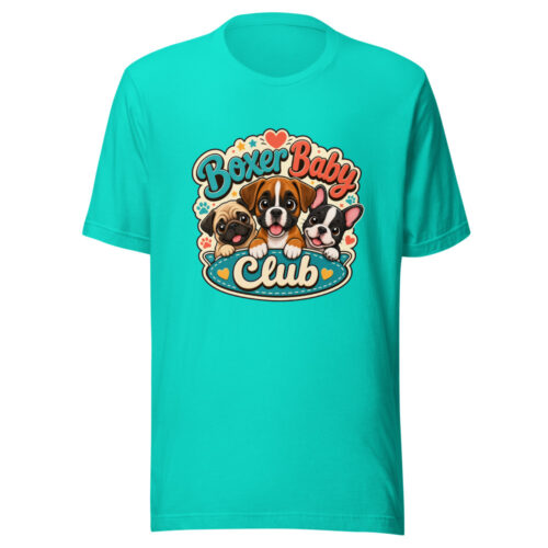 Boxer Baby Club Graphic Tee front view