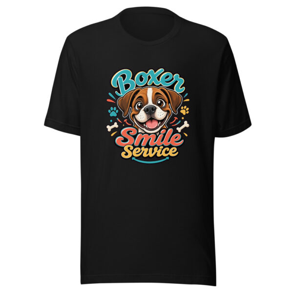 Boxer Smile Service Graphic Tee front view
