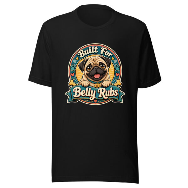 Built For Belly Rubs Graphic Tee mockup 1 Built For Belly Rubs Graphic Tee front view