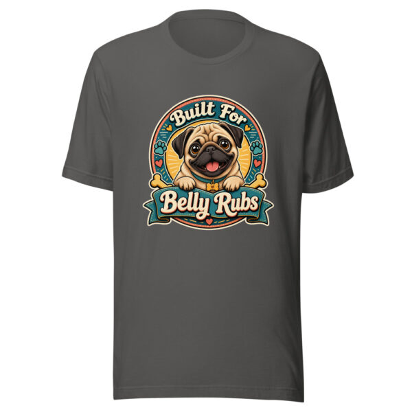Built For Belly Rubs Graphic Tee mockup 4 Built For Belly Rubs Graphic Tee mockup 4