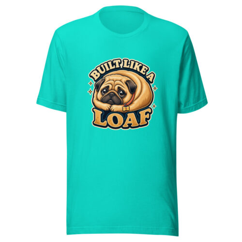 Built Like A Loaf Heartbeat-20260613-snubbypuppy-codex Graphic Tee front view