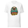 Bulldog Bestie Energy Graphic Tee mockup 3
