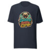 Bulldog Bestie Energy Graphic Tee mockup 7