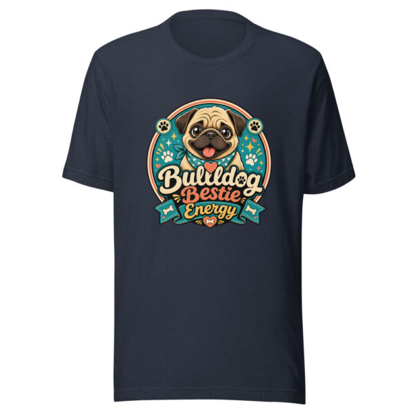Bulldog Bestie Energy Graphic Tee mockup 7 Bulldog Bestie Energy Graphic Tee mockup 7