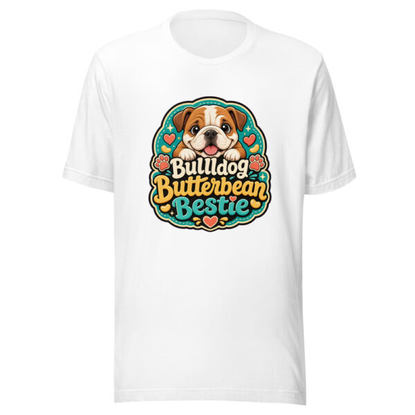 Bulldog Butterbean Bestie Graphic Tee mockup 3 Bulldog Butterbean Bestie Graphic Tee mockup 3