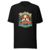 Bulldog Cuddle Concierge Graphic Tee mockup 1 Bulldog Cuddle Concierge Graphic Tee front view