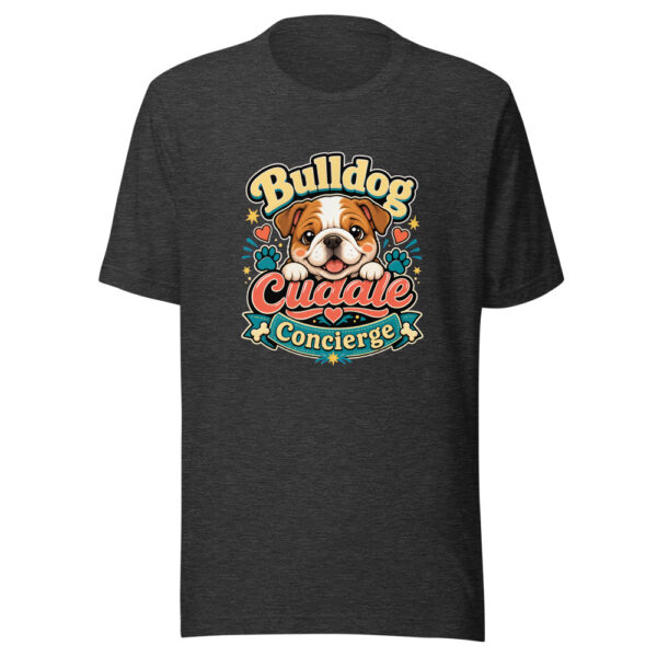Bulldog Cuddle Concierge Graphic Tee mockup 6 Bulldog Cuddle Concierge Graphic Tee mockup 6