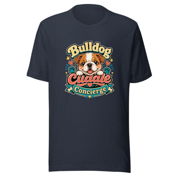 Bulldog Cuddle Concierge Graphic Tee mockup 7 Bulldog Cuddle Concierge Graphic Tee mockup 7