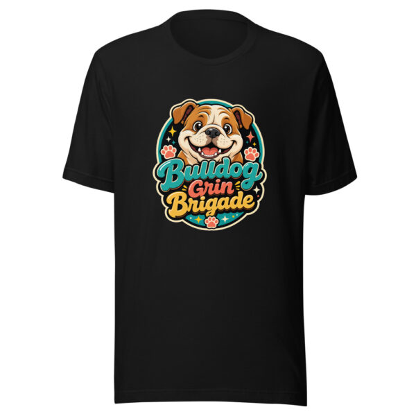 Bulldog Grin Brigade Graphic Tee mockup 2 Bulldog Grin Brigade Graphic Tee mockup 2