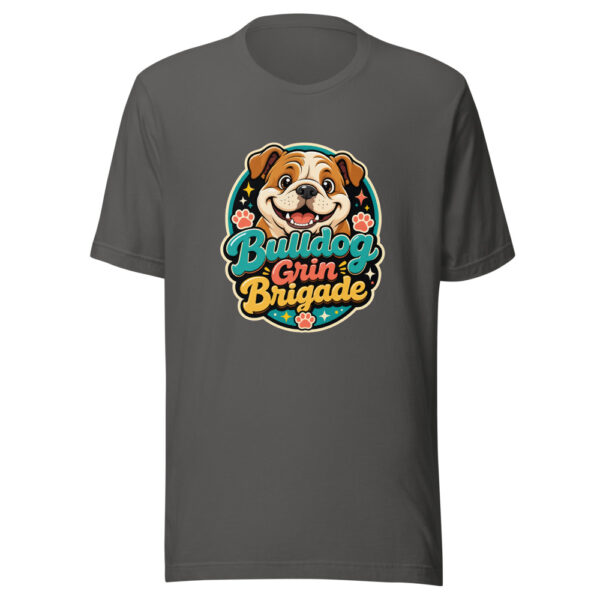 Bulldog Grin Brigade Graphic Tee mockup 5 Bulldog Grin Brigade Graphic Tee mockup 5