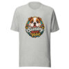 Bulldog Heart Valet Graphic Tee mockup 5