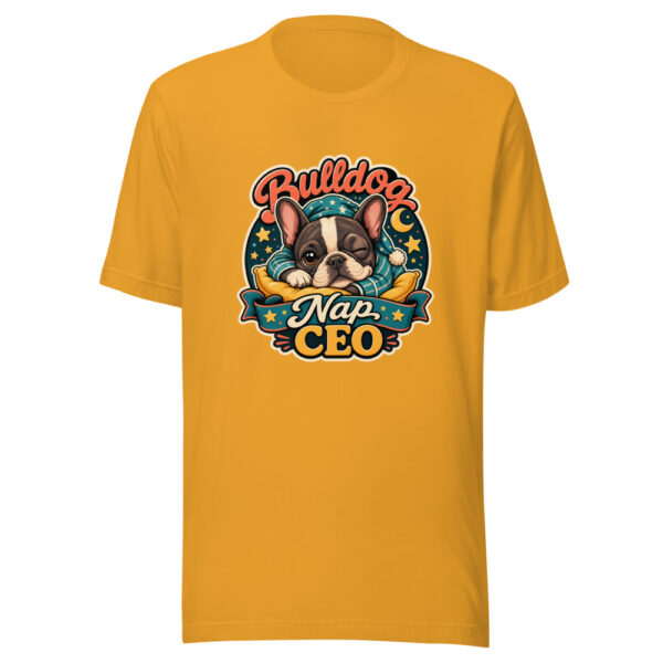 Bulldog Nap CEO Graphic Tee mockup 3 Bulldog Nap CEO Graphic Tee mockup 3