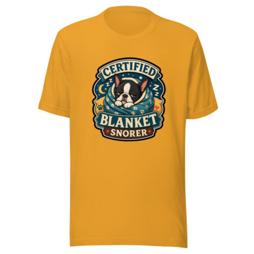 Certified Blanket Snorer Heartbeat-20260613-snubby-codex Graphic Tee mockup 1 Certified Blanket Snorer Heartbeat-20260613-snubby-codex Graphic Tee front view
