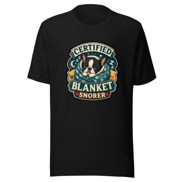Certified Blanket Snorer Heartbeat-20260613-snubby-codex Graphic Tee mockup 1 Certified Blanket Snorer Heartbeat-20260613-snubby-codex Graphic Tee front view