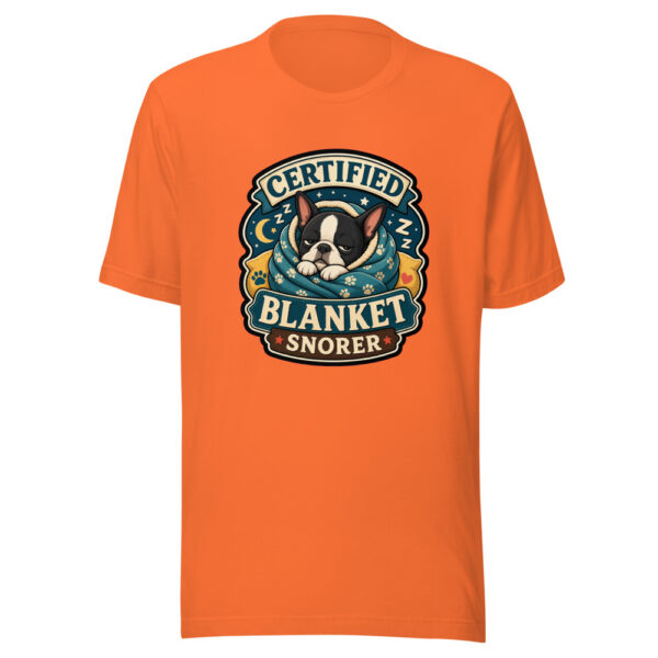 Certified Blanket Snorer Heartbeat-20260613-snubby-codex Graphic Tee mockup 5