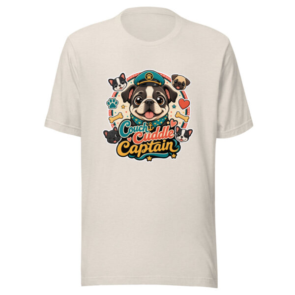 Couch Cuddle Captain Graphic Tee mockup 8 Couch Cuddle Captain Graphic Tee mockup 8