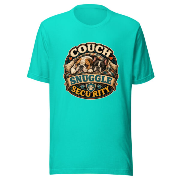 Couch Snuggle Security Heartbeat-20260614-snubbypuppy-codex Graphic Tee mockup 3