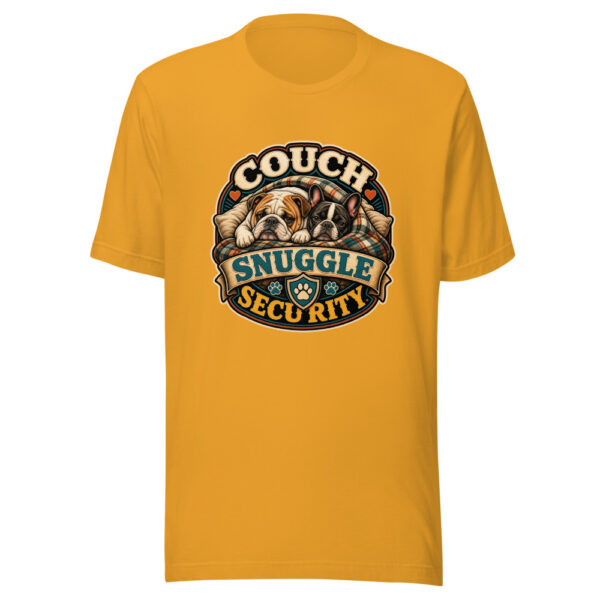 Couch Snuggle Security Heartbeat-20260614-snubbypuppy-codex Graphic Tee mockup 4