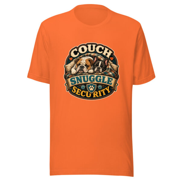 Couch Snuggle Security Heartbeat-20260614-snubbypuppy-codex Graphic Tee mockup 5