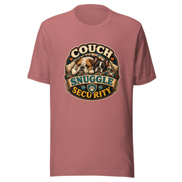 Couch Snuggle Security Heartbeat-20260614-snubbypuppy-codex Graphic Tee mockup 6