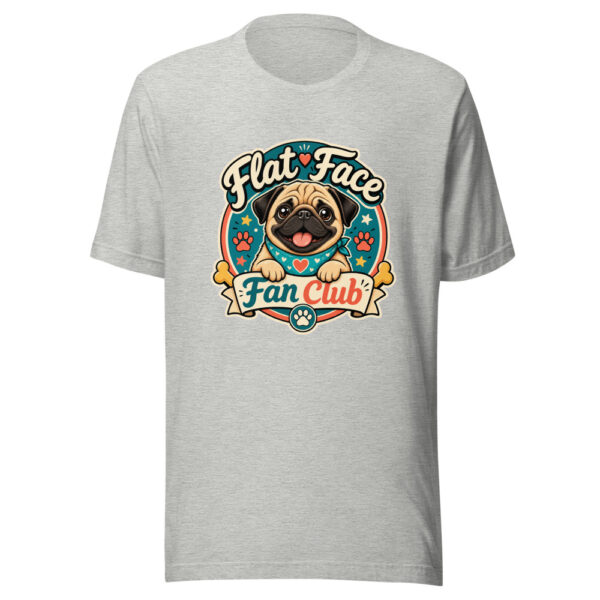 Flat Face Fan Club Graphic Tee mockup 1 Flat Face Fan Club Graphic Tee front view