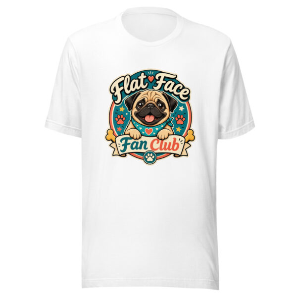 Flat Face Fan Club Graphic Tee mockup 3 Flat Face Fan Club Graphic Tee mockup 3