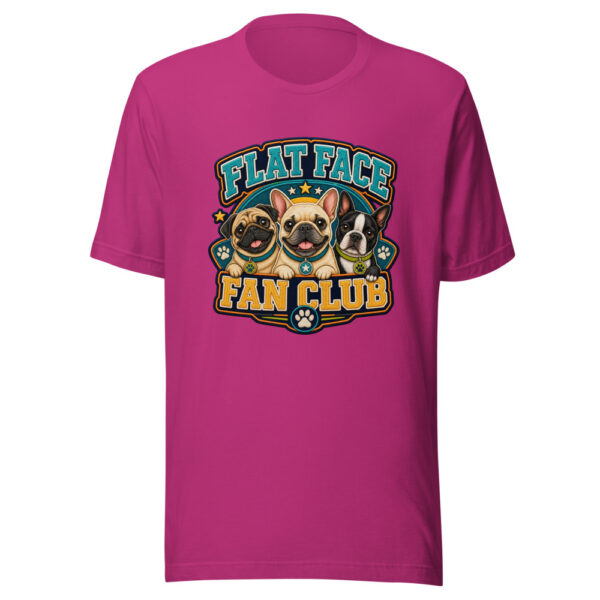 Flat Face Fan Club Heartbeat-20260613-manual-codex Graphic Tee front view