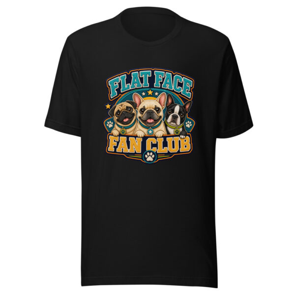 Flat Face Fan Club Heartbeat-20260613-manual-codex Graphic Tee mockup 1 Flat Face Fan Club Heartbeat-20260613-manual-codex Graphic Tee front view