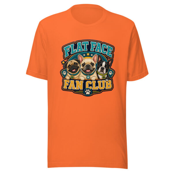 Flat Face Fan Club Heartbeat-20260613-manual-codex Graphic Tee mockup 5