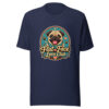 Flat Face Love Club Graphic Tee mockup 3