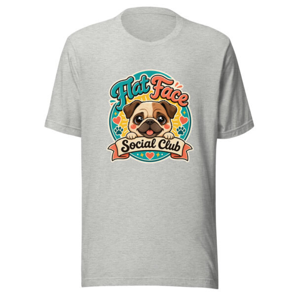 Flat Face Social Club Graphic Tee mockup 5