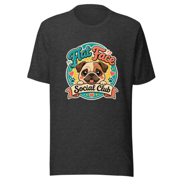 Flat Face Social Club Graphic Tee mockup 6