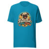 Frenchie Fan Club Graphic Tee mockup 2