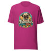 Frenchie Fan Club Graphic Tee mockup 4