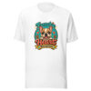 Frenchie Heart Reception Graphic Tee mockup 2 Frenchie Heart Reception Graphic Tee mockup 2