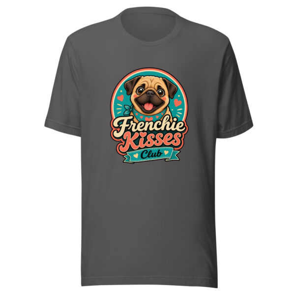 Frenchie Kisses Club Graphic Tee mockup 5 Frenchie Kisses Club Graphic Tee mockup 5