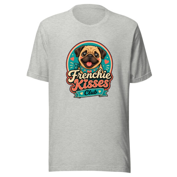 Frenchie Kisses Club Graphic Tee mockup 6 Frenchie Kisses Club Graphic Tee mockup 6