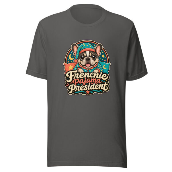 Frenchie Pajama President Graphic Tee mockup 5 Frenchie Pajama President Graphic Tee mockup 5