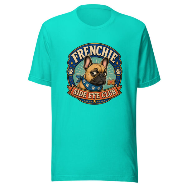 FRENCHIE SIDE EYE CLUB Heartbeat-20260614-snubbypuppy-codex Graphic Tee mockup 2