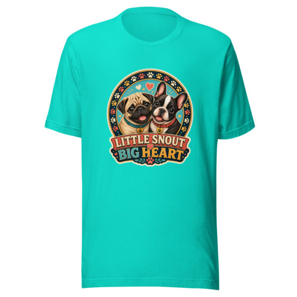 LITTLE SNOUT BIG HEART Heartbeat-20260614-snubbypuppy-codex Graphic Tee mockup 3 LITTLE SNOUT BIG HEART Heartbeat-20260614-snubbypuppy-codex Graphic Tee mockup 3