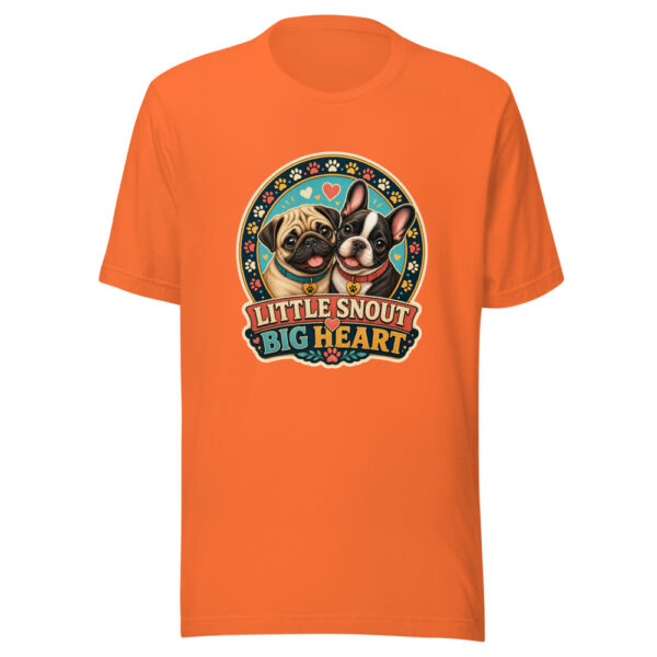 LITTLE SNOUT BIG HEART Heartbeat-20260614-snubbypuppy-codex Graphic Tee mockup 5 LITTLE SNOUT BIG HEART Heartbeat-20260614-snubbypuppy-codex Graphic Tee mockup 5